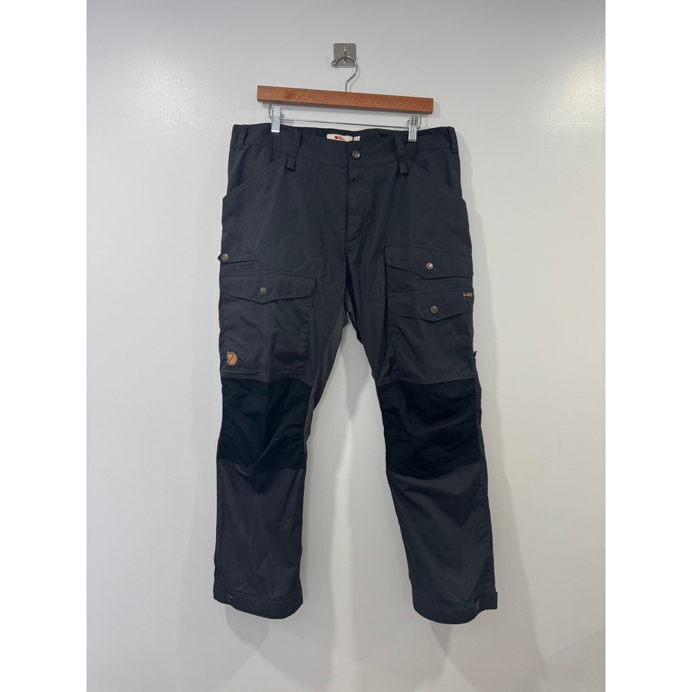 Fjallraven Men Black Vidda Pro Ventilated G-1000 Trekking Pants 36/30